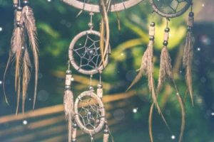 dreamcatcher symbolizing spiritual protection and filtering negative energy