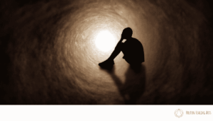 dark night of the soul experience with isolation and inner transformation