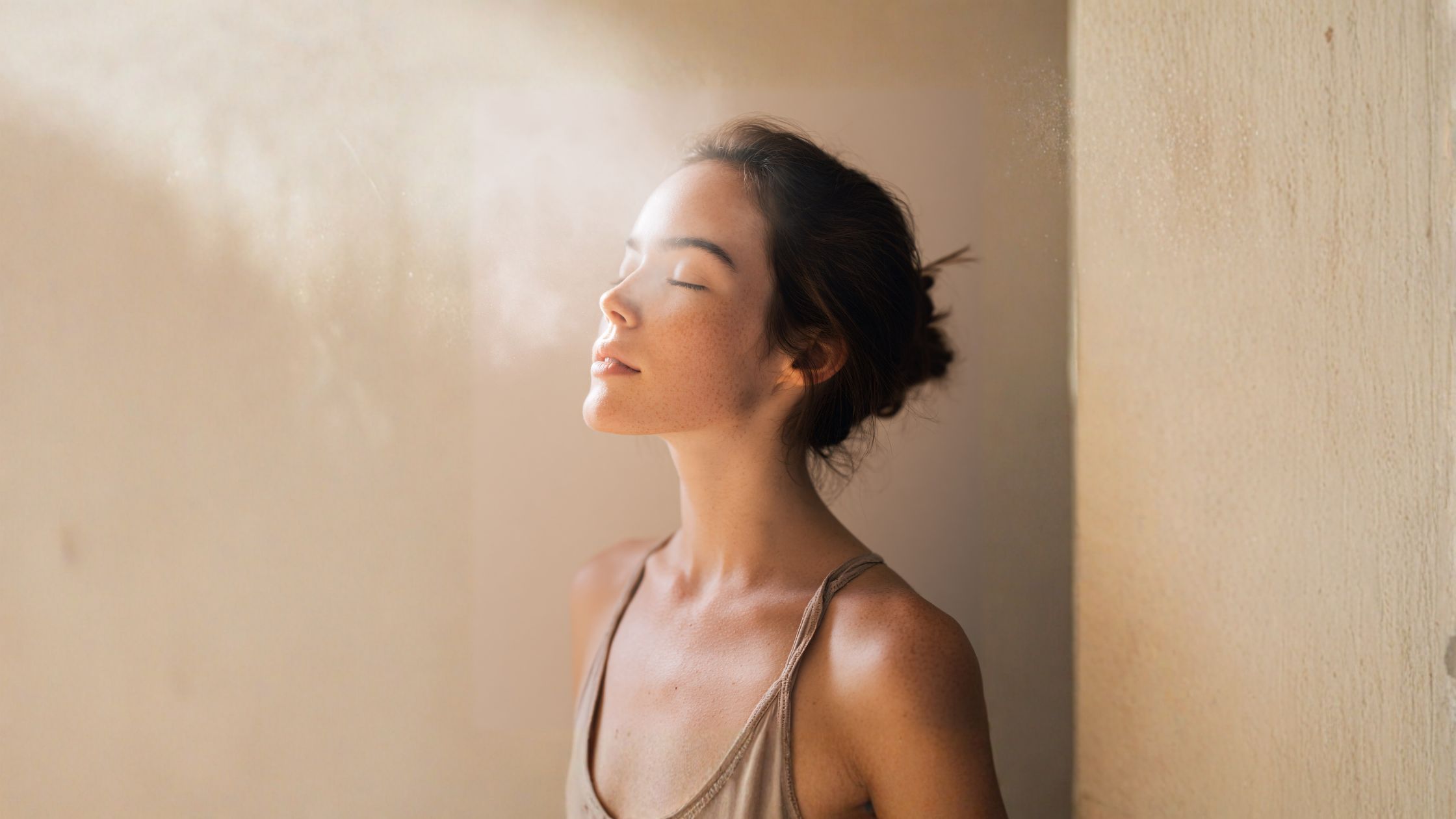 Woman in quiet reflection representing claircognizance meaning and inner knowing