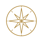 Compass icon representing direction, clarity, and transformation in The Healing Journey by SpiritBird