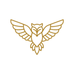 Owl icon representing wisdom, intuition, and spiritual awareness in The Healing Journey by SpiritBird